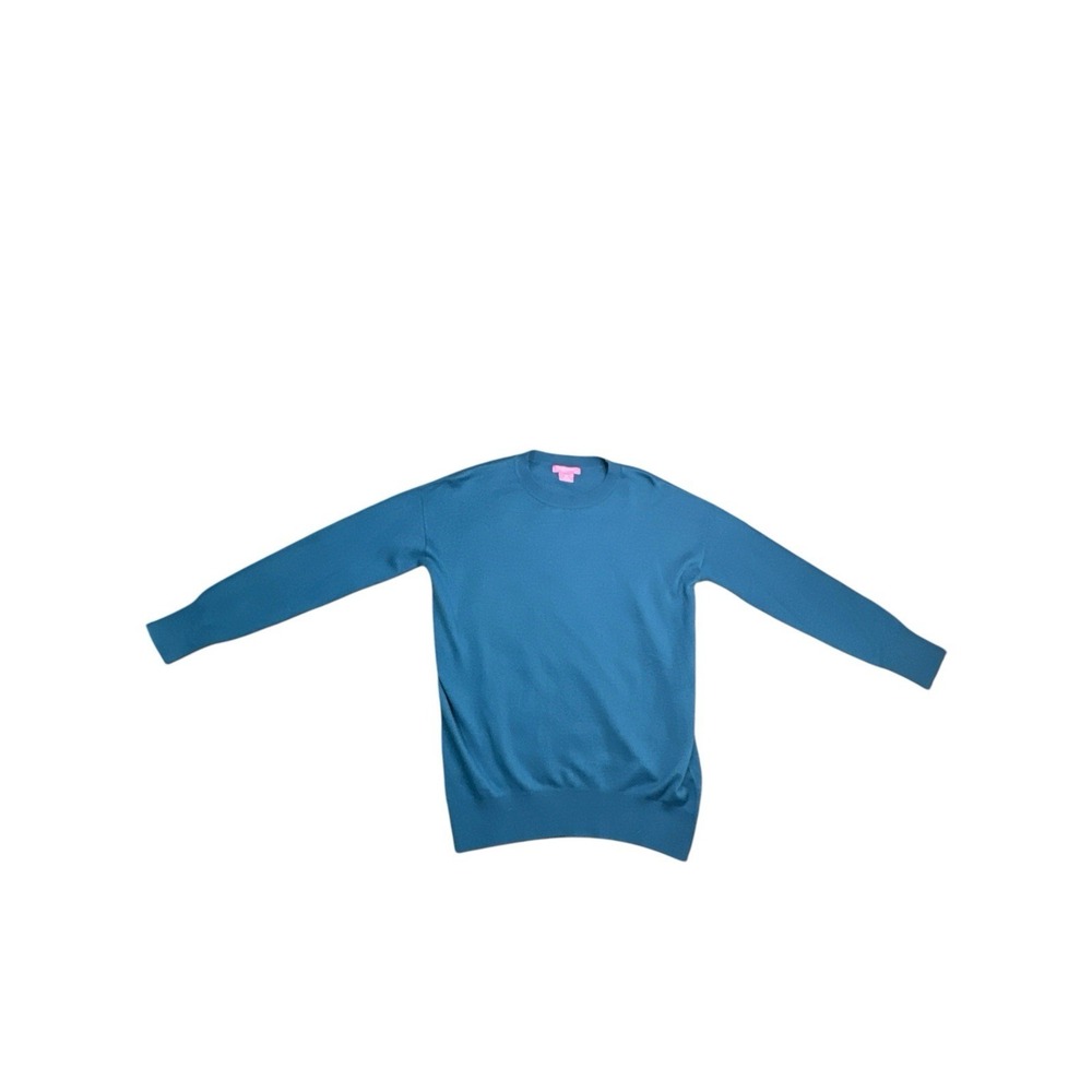 Isaac Mizrahi New York 100% Acrylic Soft Blue Pullover Sweater Women's Size M